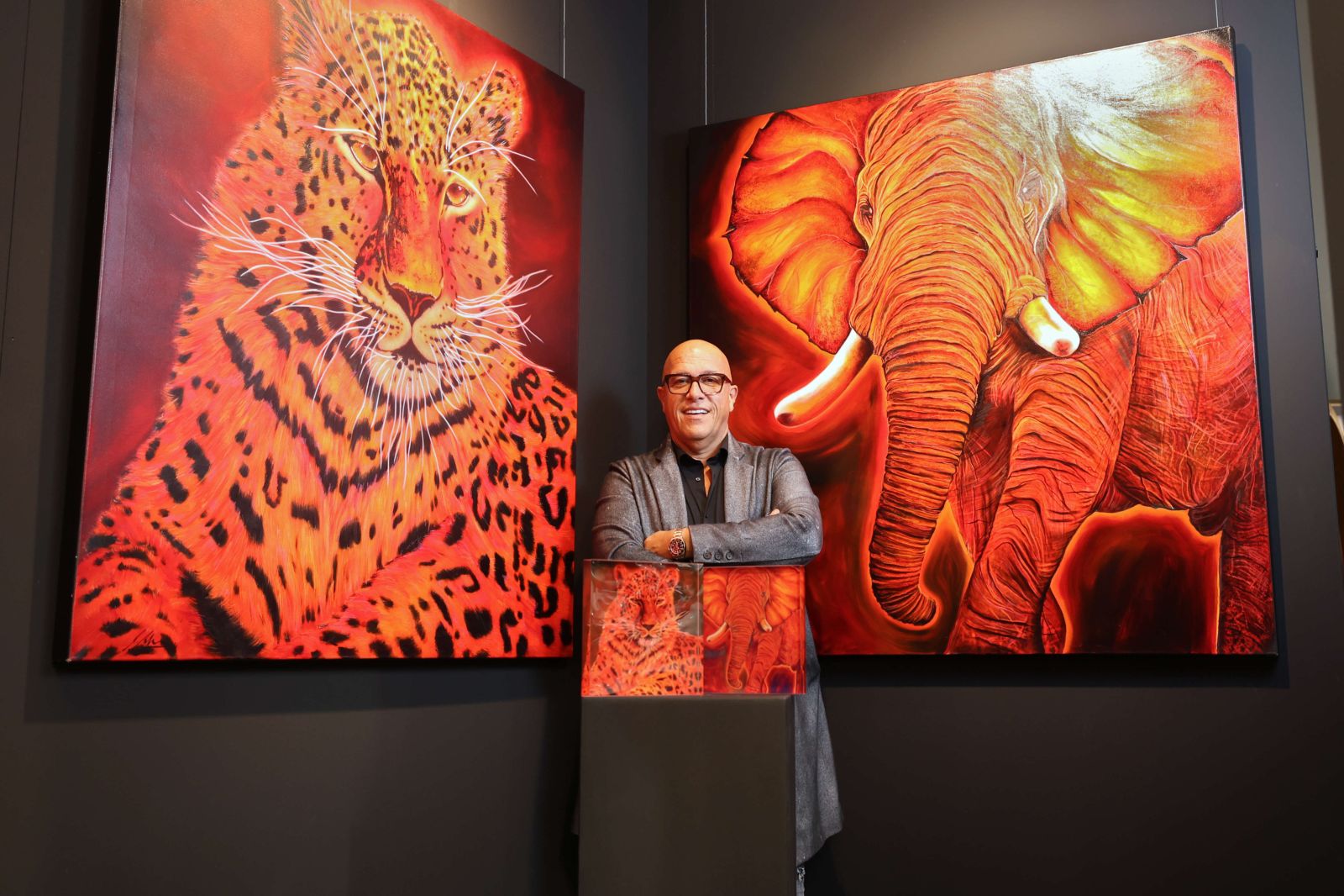 The Artist Marco Mehn is Exhibitor at LEBENSART und zeigt seine Kunstwerke „Big Five“